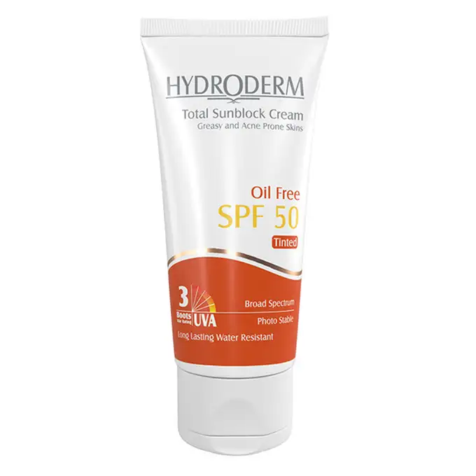 picture کرم ضد آفتاب هیدرودرم با کد 1308020035 ( Hydroderm Sunblock Cream For Greasy And Acne Prone Skins Spf 50 )