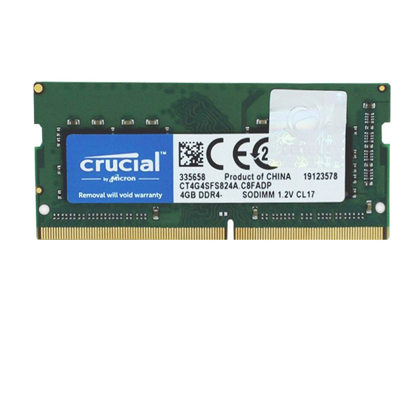 picture رم لپ تاپ  DDR4 تک کاناله 2666 مگاهرتز کروشیال مدل CL19 ظرفیت 4گیگابایت