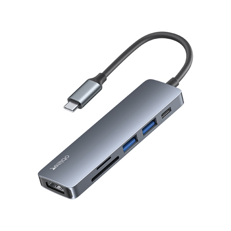 picture هاب 6 پورت USB-C یسیدو مدل HBII