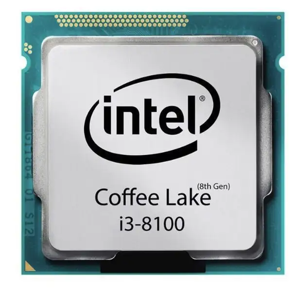 picture پردازنده کامپیوتر بدون باکس سری Coffee Lake اینتل Core i3-8100