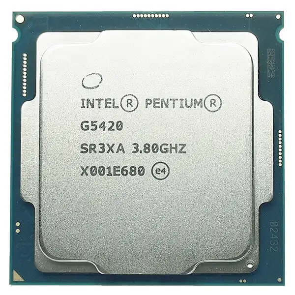 picture پردازنده کامپیوتر بدون باکس سری Coffee Lake اینتل Pentium Gold G5420